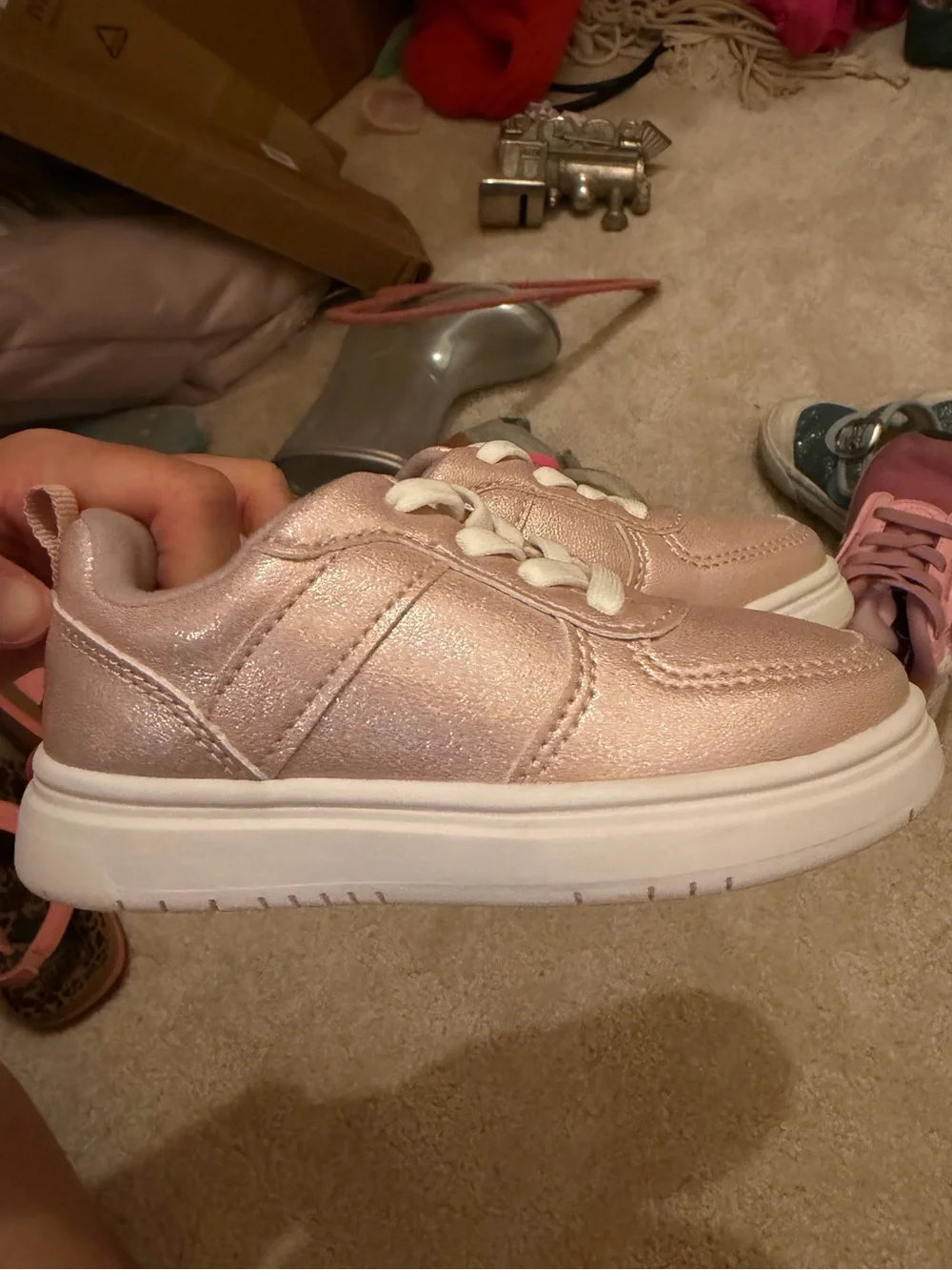 Old Navy Sneakers- Metallic Pink